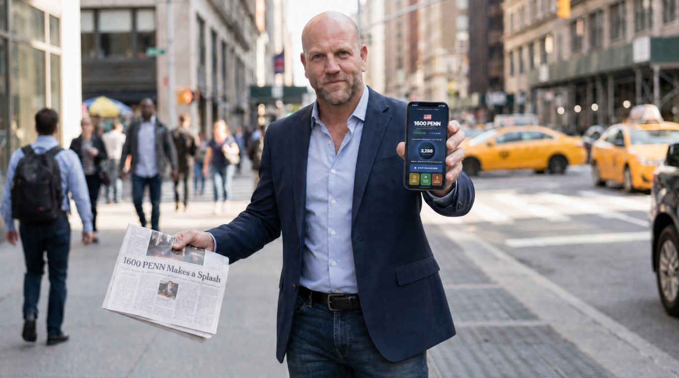 Brandon Paul Watts CEO 1600 PENN APP